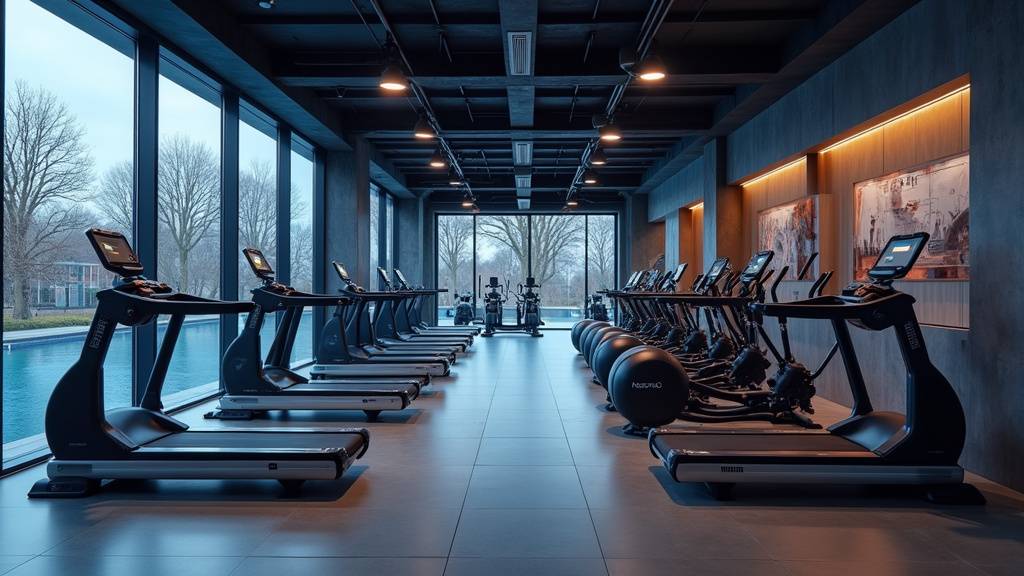 Groupe de personnes participant à un cours de fitness dynamique