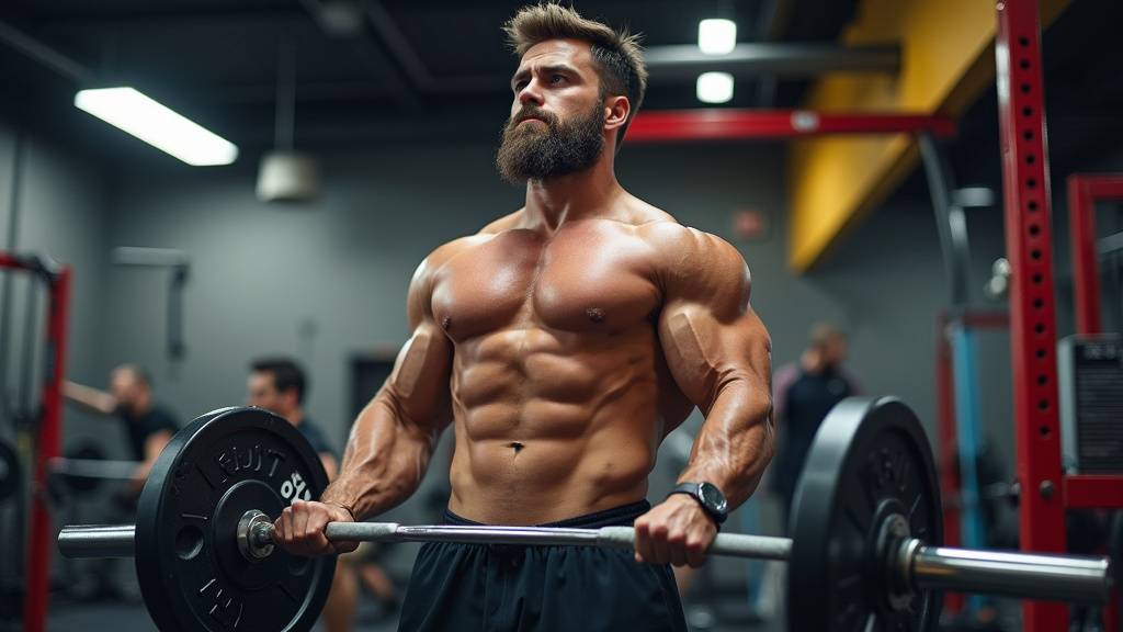 Hommes et femmes pratiquant des exercices polyarticulaires en salle de sport