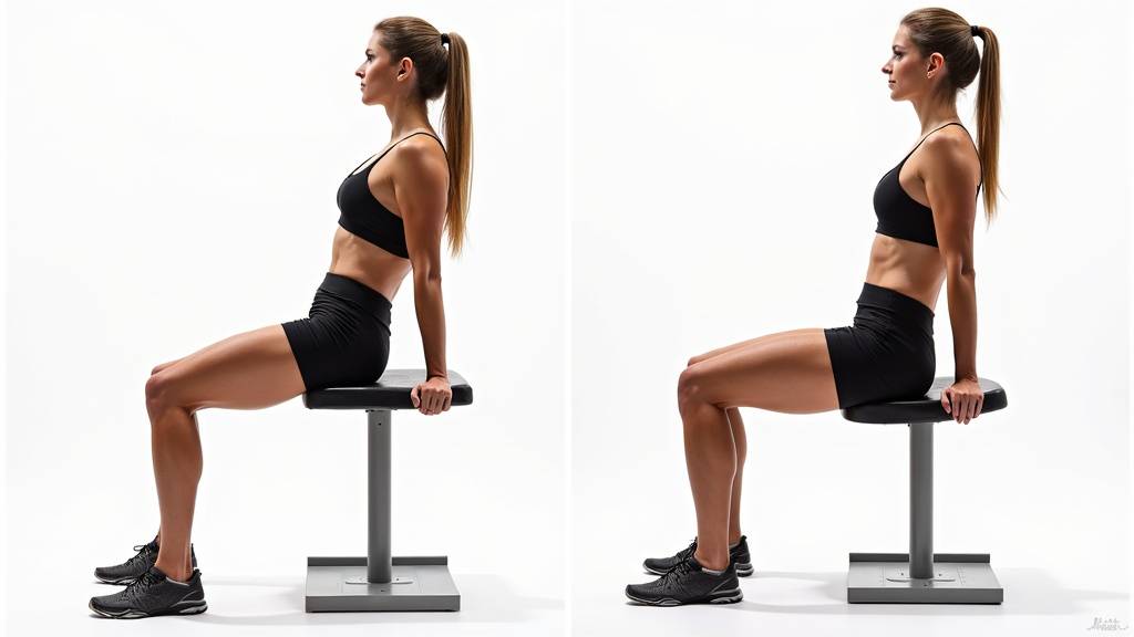 Exercice de l'oiseau debout en musculation