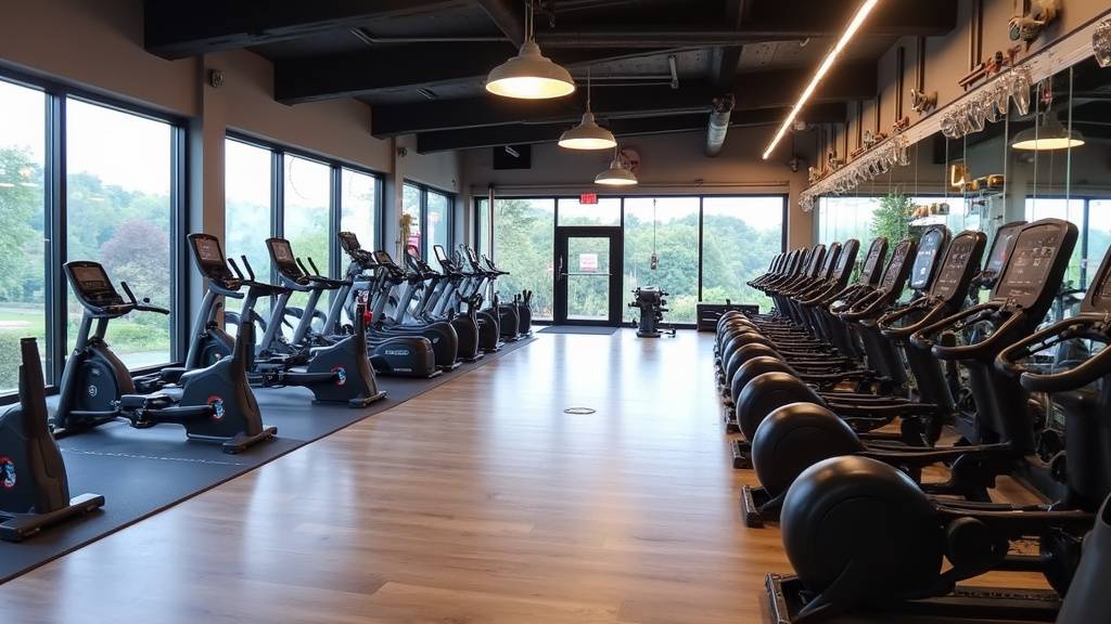 Intérieur de la salle Vénus Fitness